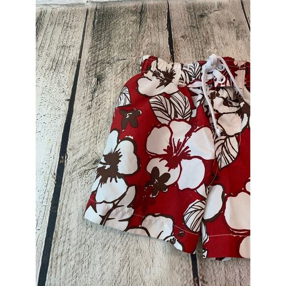 KOALA KIDS Boy’s Hawaiian Print Swim Trunks / Size: 12 Months - Picture 3 of 5